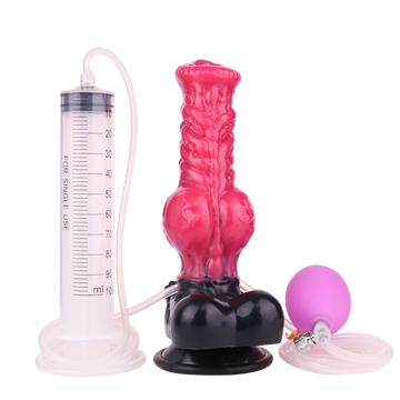 Fantasy Wolf Penis Inflatable Squirting Dildo