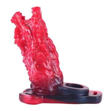 Red Dragon Roaring Vibrating Hollow Strap On