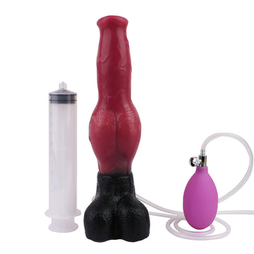 Realistic Knot Inflatable Horse Squirting Dildo