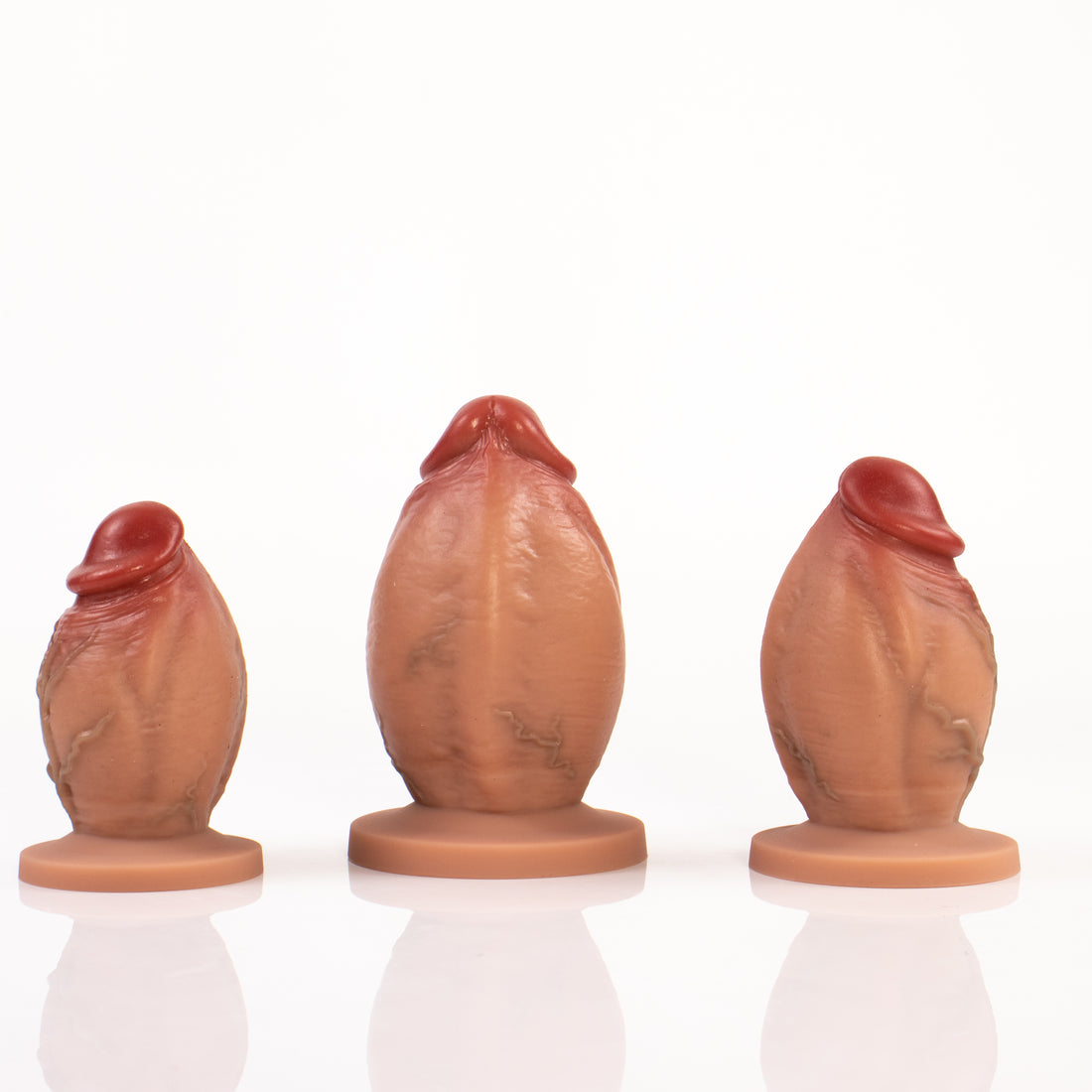 Realistic Big Short Penis Butt Plug