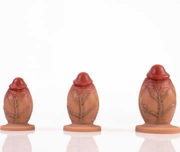 Realistic Big Short Penis Butt Plug