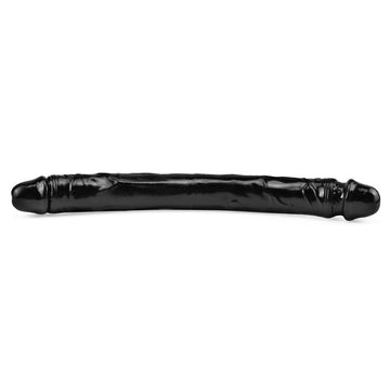 15 Inch Long Black Double Dildo
