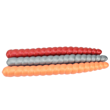 20 Inch Long Ribbed Double Headed Dildo