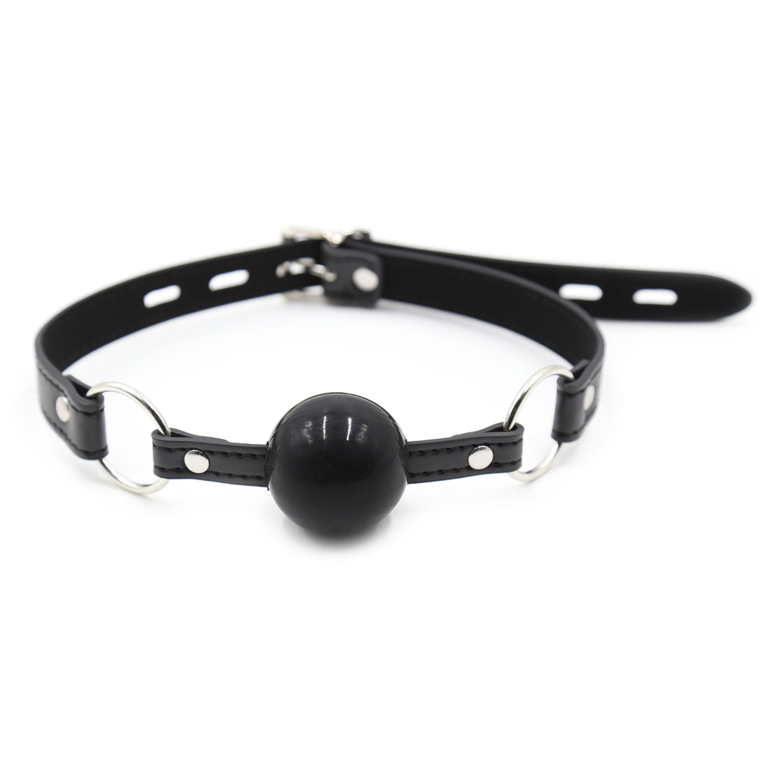 Small Leather Lock Fantasy BDSM Gag