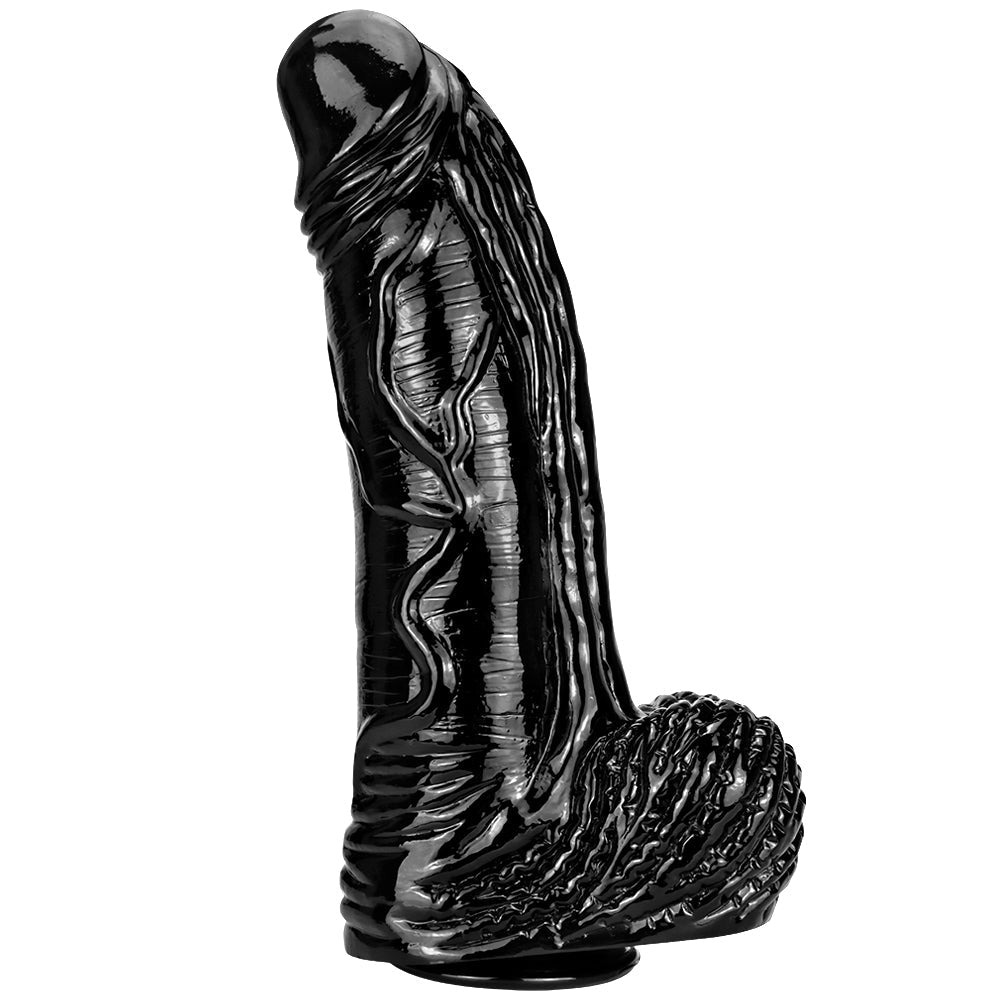 15 Inch Long Extreme Big Black Dildo 15 Inch Long Extreme Big Black Dildo