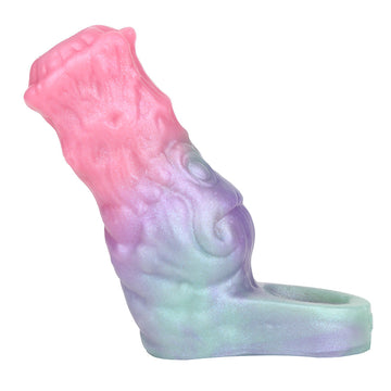 5 Inch Lurking Grown Silicone Penis Sleeve