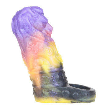 5 Inch Lion Silicone Animal Penis Sleeve