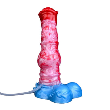 8 Inch Horse Knot Inflatable Ejaculating Dildo