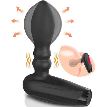 Inflatable prostate massager Anal Prostate Vibrator