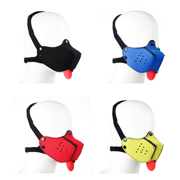 Custom Bondage BDSM Dog Mouth Mask