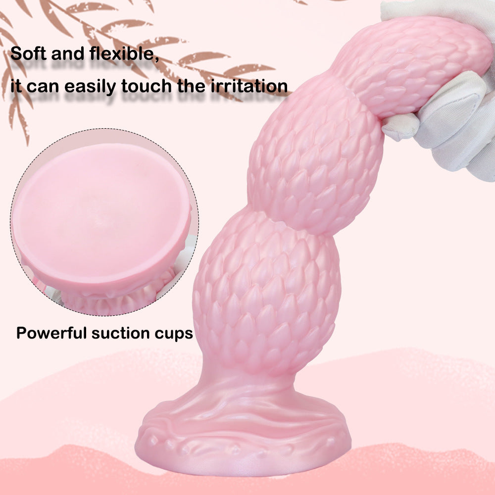 Dragon Egg Textured Butt Plug Ass Dildo