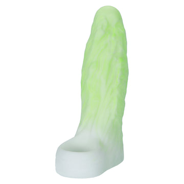 Cabbage Soft Silicone Hollow Cock Sleeve