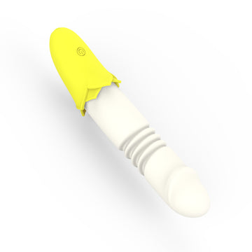 Clitoral Stimulators Telescopic Banana Dildo Vibrator for Women