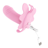 Load image into Gallery viewer, Butterfly Vibrator Dildo G-spot Remote Stimulator