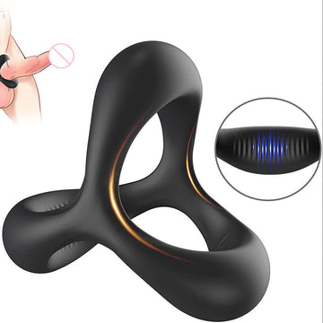 Silicone Cock Ring Enhancer Delay Ball