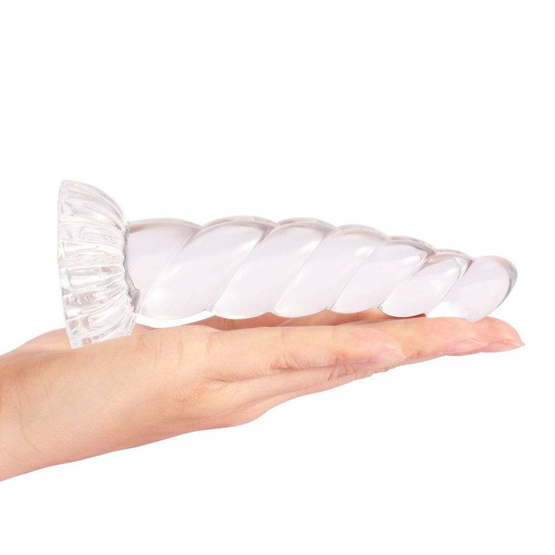 Clear Silicone Dildo Fantasy Crystal Unicorn