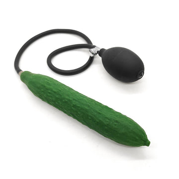 Cucumber Inflatable Butt Plug Fun Dildo