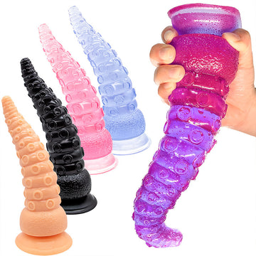 Octopus Monster Suction Cup Tentacle Dildo