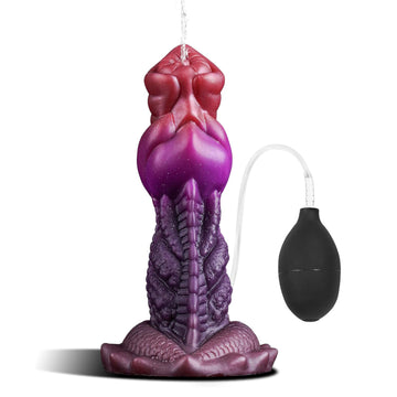 7 Inch Silicone Alien Squirting Dragon Dildo