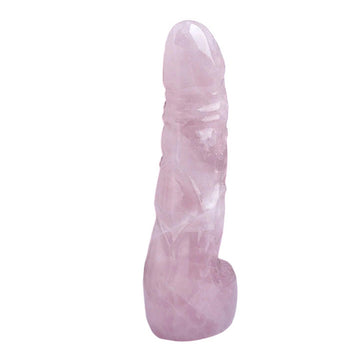 Rose Quartz Dildo Crystal Penis