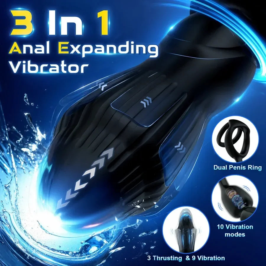 Wearable Prostate Massager Remote Vibrating Toys