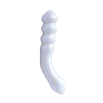 Aventurine Beaded Curved Anal Crystal Dildo