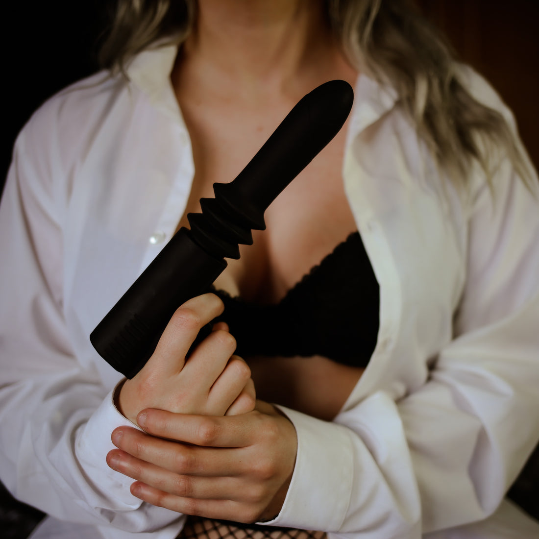 Dildo Gun Thrusting Vibrator Drill sex toy