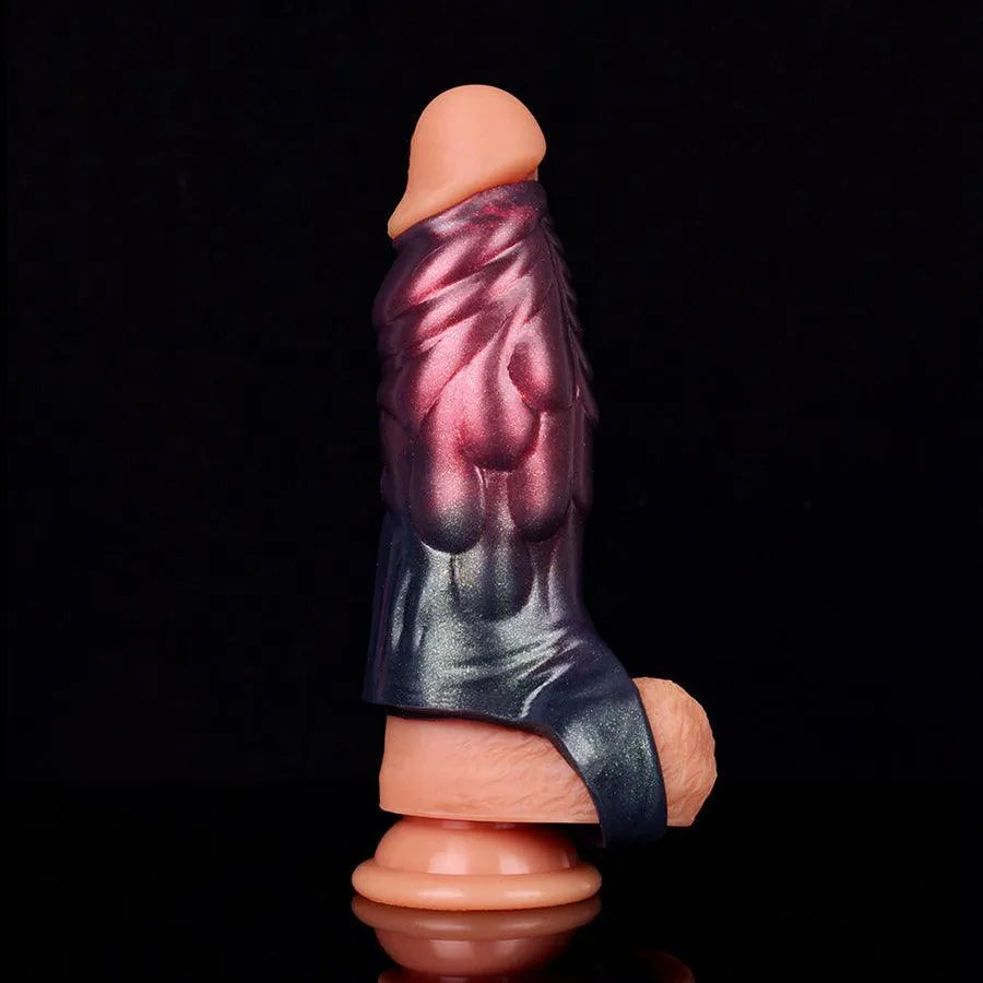 Silicone Sex Delay Aid Penis Sleeve