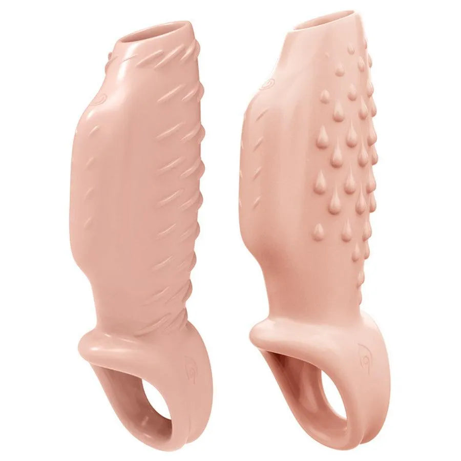 Texture Opening Male Vibrating Penis Sleeve