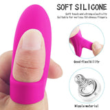 Load image into Gallery viewer, Usb Charge Soft Silicone Finger Vibrator