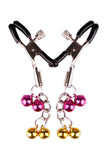 Load image into Gallery viewer, Bell Nipple Clamps Multi / Short Chain &amp; Pasties