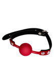 Load image into Gallery viewer, Fantasy Bondage Mouth Ball Gag Red / One Size