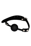 Load image into Gallery viewer, Fantasy Bondage Mouth Ball Gag Black / One Size