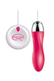 Load image into Gallery viewer, Silicone Bullet Vibrator Rechareable Love Egg Vibe Rose Red / Long + Single Eggs