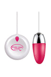 Load image into Gallery viewer, Silicone Bullet Vibrator Rechareable Love Egg Vibe Rose Red / Short + Single Eggs
