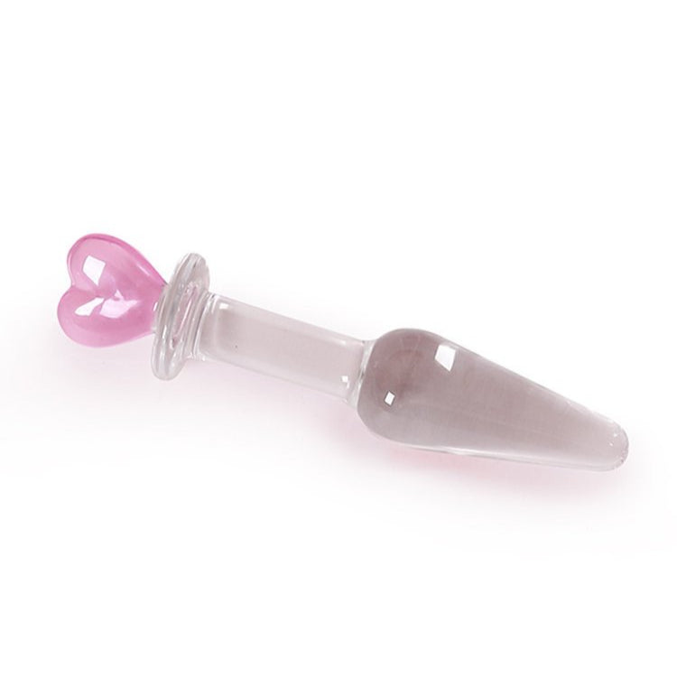 Beaded Butt Plug Glass Dildos Of Queen Heart / S Dildo