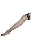 Load image into Gallery viewer, Sexy Mesh Lace Fishnet Long Stockings Black / One Size Hosiery