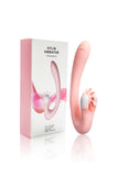 Load image into Gallery viewer, Heating Silicone G-Spot And Oral Sex Stimulator Vibrator