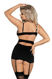 Load image into Gallery viewer, Plus Size French Maid Garter Belt Set