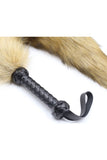 Load image into Gallery viewer, Fox Tail Whip With Flogger Handle