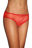 Load image into Gallery viewer, Sexy Sheer Criss Cross Back Panties Red / M