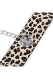 Load image into Gallery viewer, Leopard Printed Collar With Wrist And Ankle Cuffs Bondage Gear