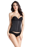 Load image into Gallery viewer, Corset Natural Latex Waist Cincher 9 Steel Boned Black / S Trainer
