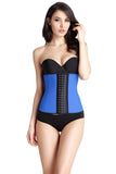 Load image into Gallery viewer, Plus Size Steel Boned Latex Waist Cincher Blue / S Trainer