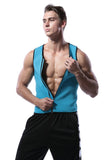 Load image into Gallery viewer, Mens Zip Up Neoprene Waist Trainer Vest