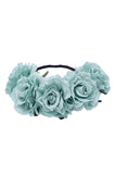 Load image into Gallery viewer, Rose Flower Crown Perfect Lingerie Accessory Cyan Accessories
