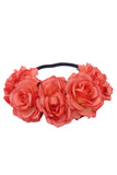 Load image into Gallery viewer, Rose Flower Crown Perfect Lingerie Accessory Orange Accessories