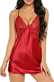Load image into Gallery viewer, Satin Lace Babydoll And Thong