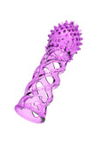 Load image into Gallery viewer, Leten Teasers Textured Penis Sleeve Purple
