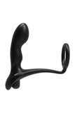 Load image into Gallery viewer, Leten Waterproof Vibrating Prostate Massager With/without Cock Ring Black / With Cock Ring